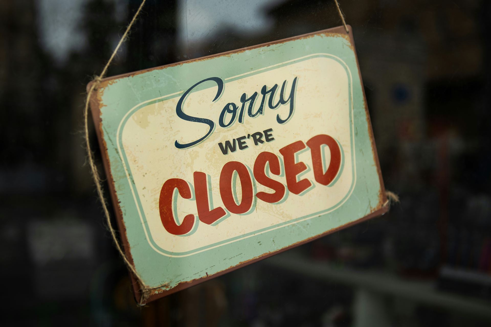 When we're closed