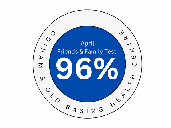 Friends Family Test Results